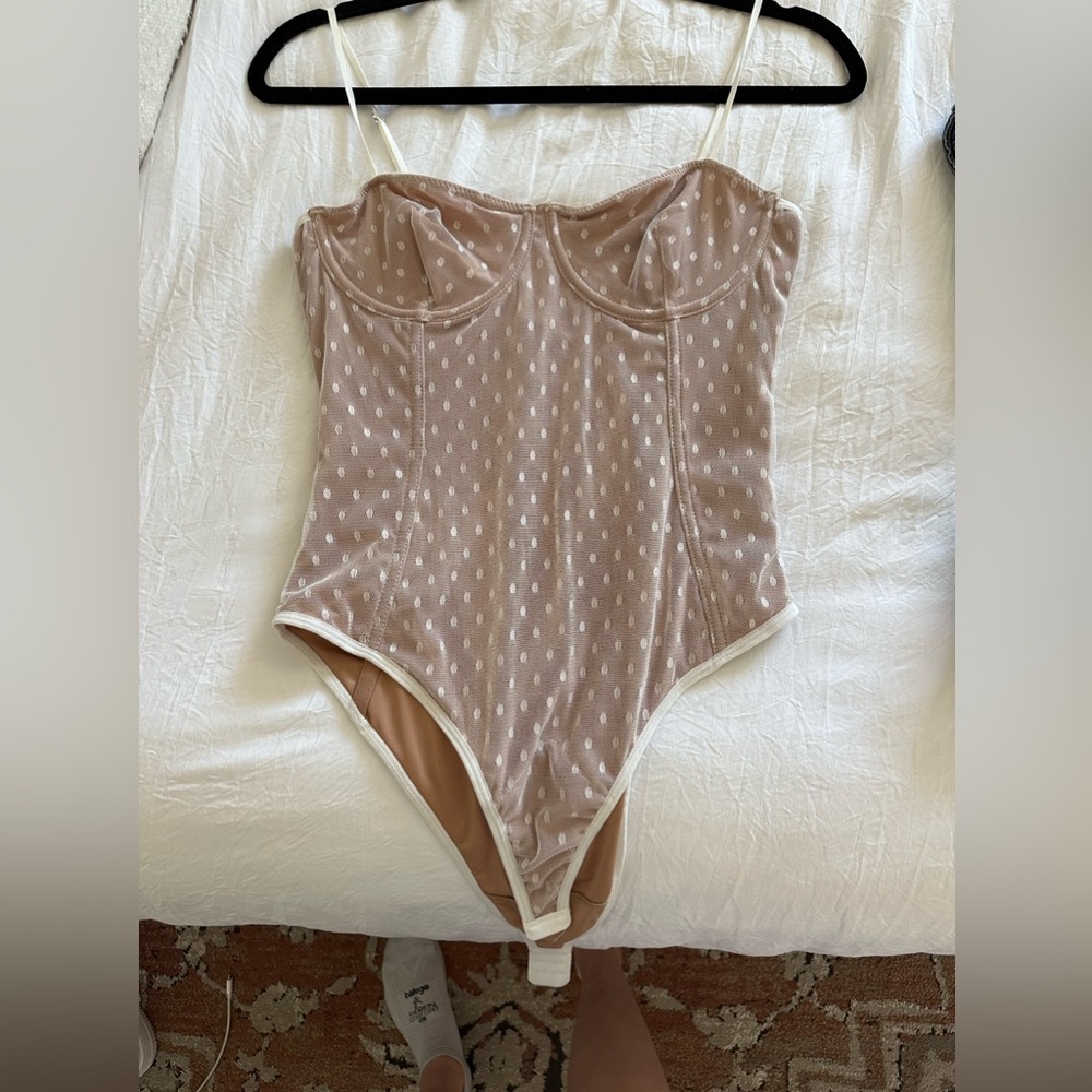 White fox bodysuit